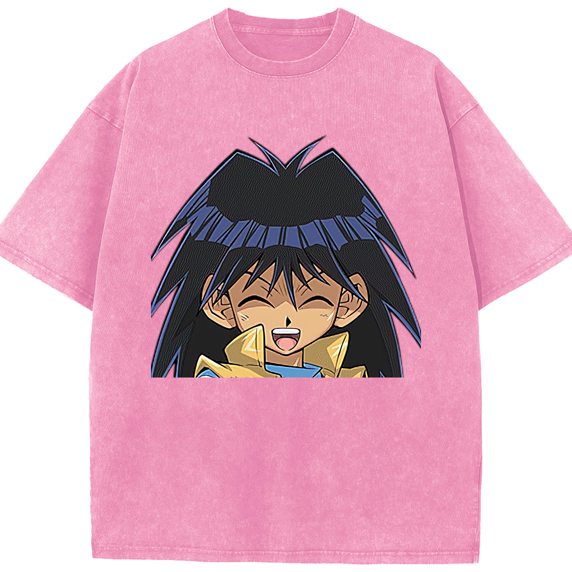 （画像用） 遊☆戯☆王 Yu-Gi-Oh! 綿100% ヴィンテージ風 半袖Tシャツ（フロントプリント）